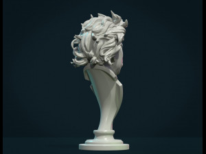 einstein bust 3D Print Model