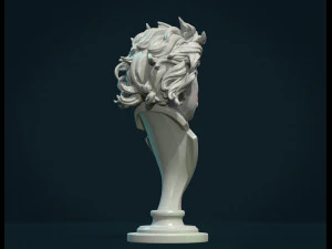 einstein bust 3D Print Model