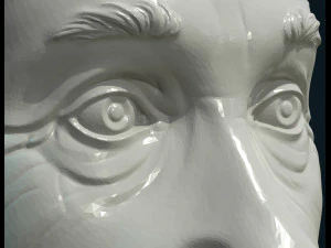 einstein bust 3D Print Model