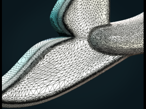 dolphin relief Modello di stampa 3D