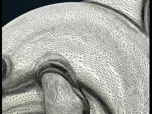 dolphin relief Modello di stampa 3D