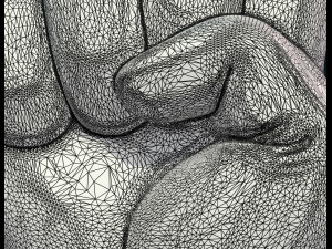 fist hand relief 3D Принт Модель