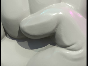 fist hand relief 3D Принт Модель