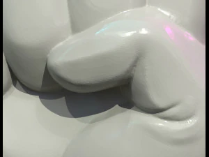 fist hand relief 3D Print Model