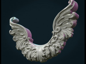 scroll wings Modèles 3D en vedette