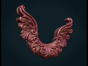 scroll wings 3D Print Model