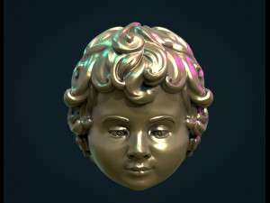 child head i 3D-Druckmodell
