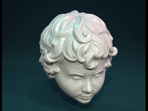 child head i 3D-Druckmodell