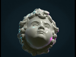 child head i 3D-Druckmodell