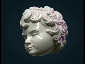 child head i 3D-Druckmodell