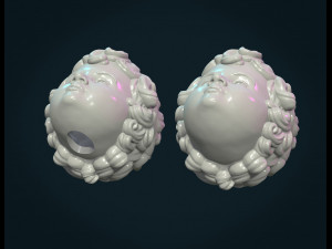 child head i 3D-Druckmodell