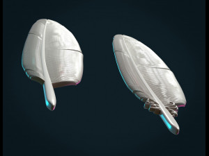 printable feather Model do druku 3D