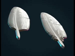 printable feather 3D Print Model