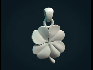 Clover pendant 3D Print Model