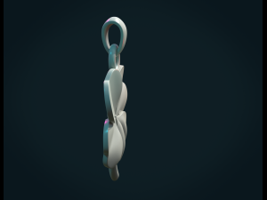 clover pendant 3D 打印模型