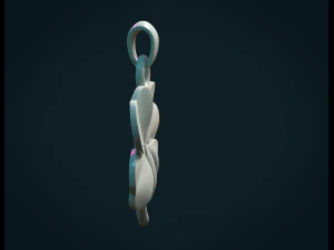 Clover pendant 3D Print Model
