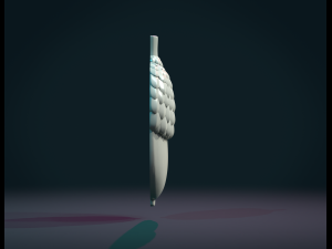 acorn relief 3D Baskı Modeli