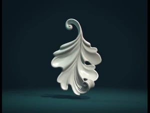 leaf 3D Print Model