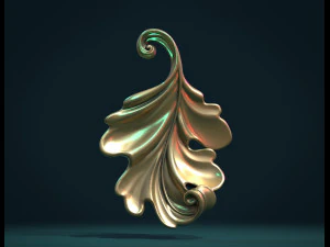 leaf 3D Print Model