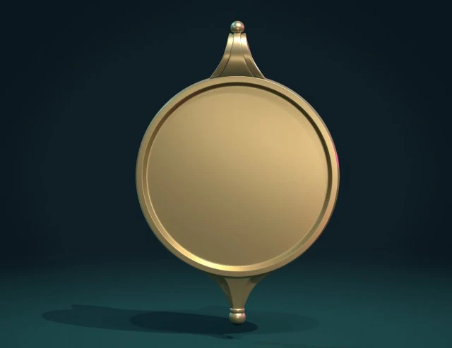 empty pendant 3D Print Model .c4d .max .obj .3ds .fbx .stl .blend 