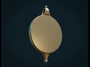 empty pendant 3Dプリントモデル