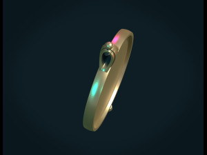 empty pendant 3Dプリントモデル