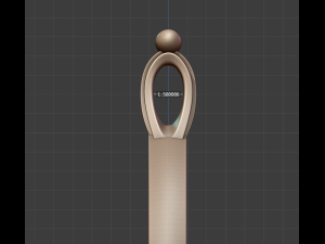 empty pendant 3Dプリントモデル
