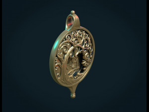 tree pendant iii 3D Print Model