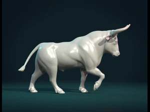 scultura del toro Modello di stampa 3D