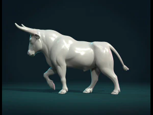 bull sculpture 3D Print Model