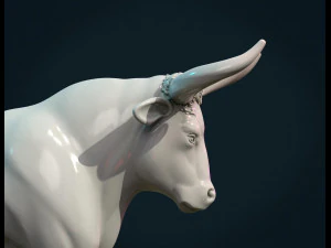 bull sculpture 3D Print Model