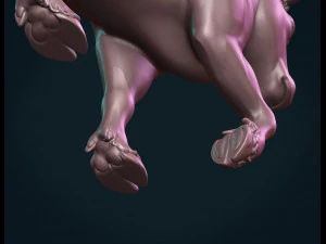 bull sculpture 3D Print Model