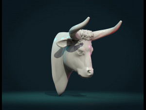 bull head 3D Принт Модель