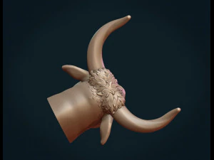 bull head 3D Print Model