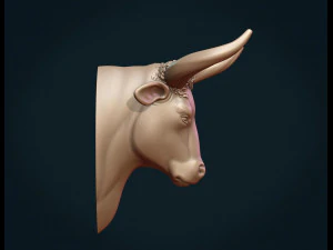 bull head 3D Print Model