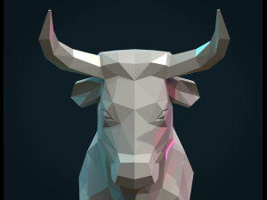 bull sculpture Model Cetak 3D