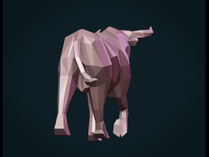 bull sculpture Model Cetak 3D