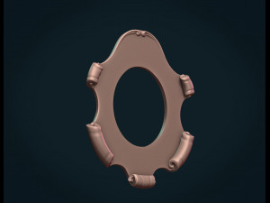 ornate bull head 3D-Druckmodell