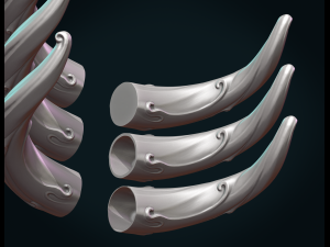 horns 3D Принт Модель
