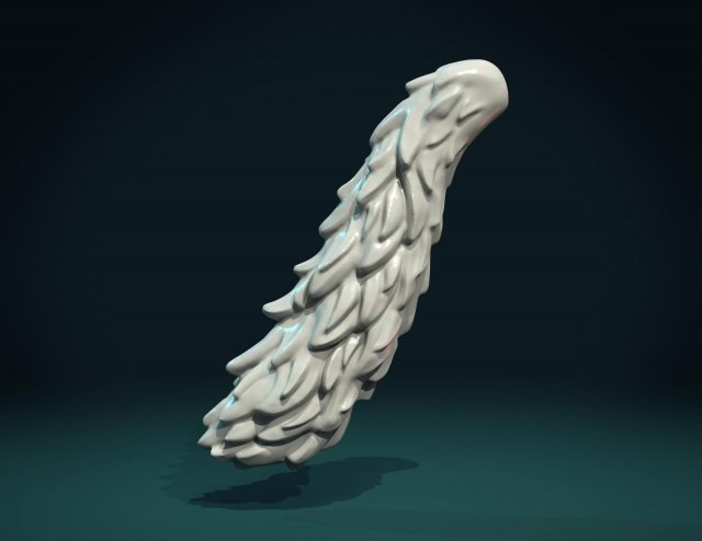 wolf tail ii 3D 프린트 모델 .c4d .max .obj .3ds .fbx .stl .blend 