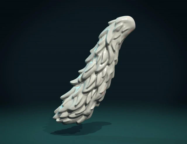 wolf tail ii 3D Print Model .c4d .max .obj .3ds .fbx .stl .blend 
