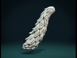 wolf tail ii Modelo de impresión 3D