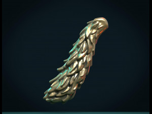 wolf tail ii 3D 프린트 모델