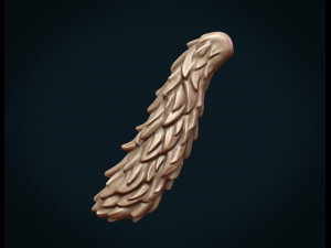 wolf tail ii 3D 프린트 모델