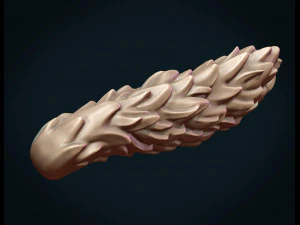 wolf tail ii 3D Print Model