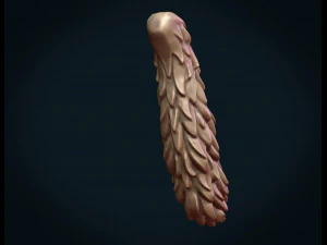 wolf tail ii 3D Print Model
