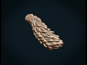 wolf tail ii 3D Print Model