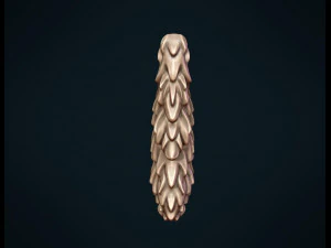 wolf tail ii 3D Print Model