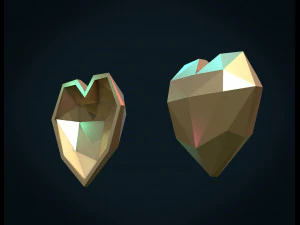 heart charm 3D Print Model