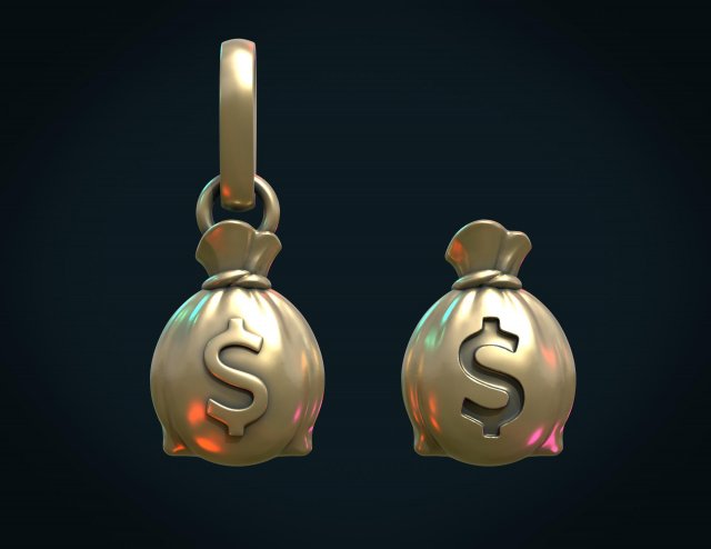 Money print bag clearance